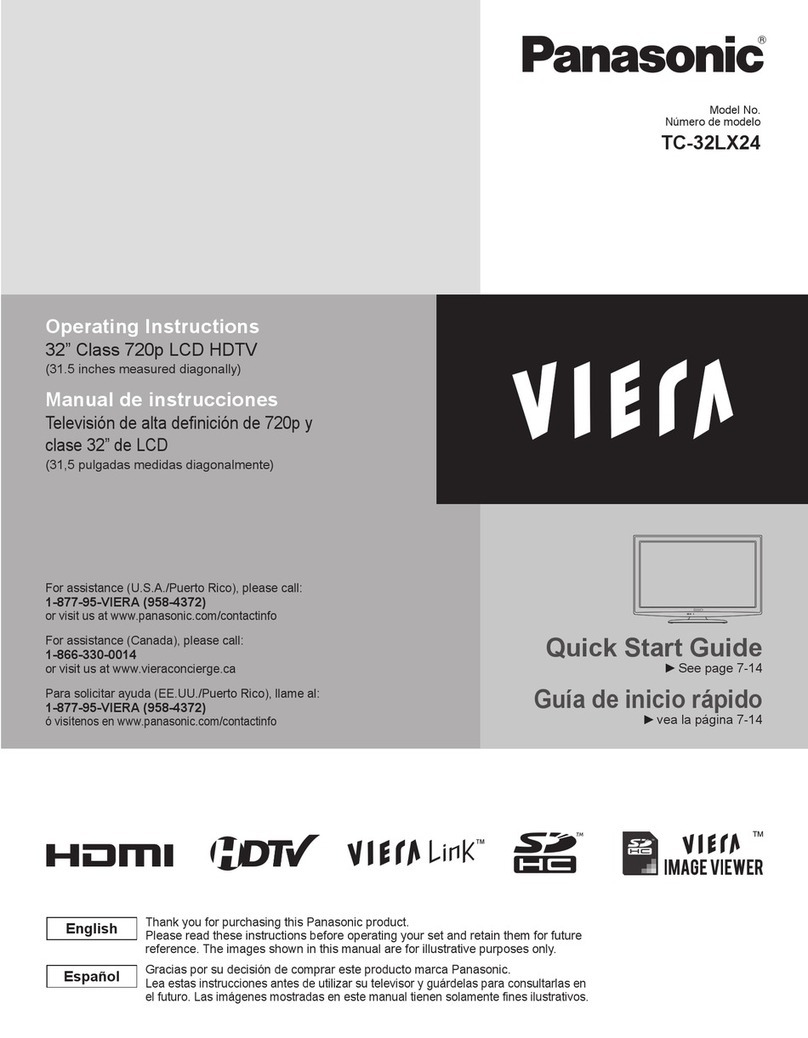 Panasonic Viera X24 Setup guide Panasonic Viera X24 Setup guide
