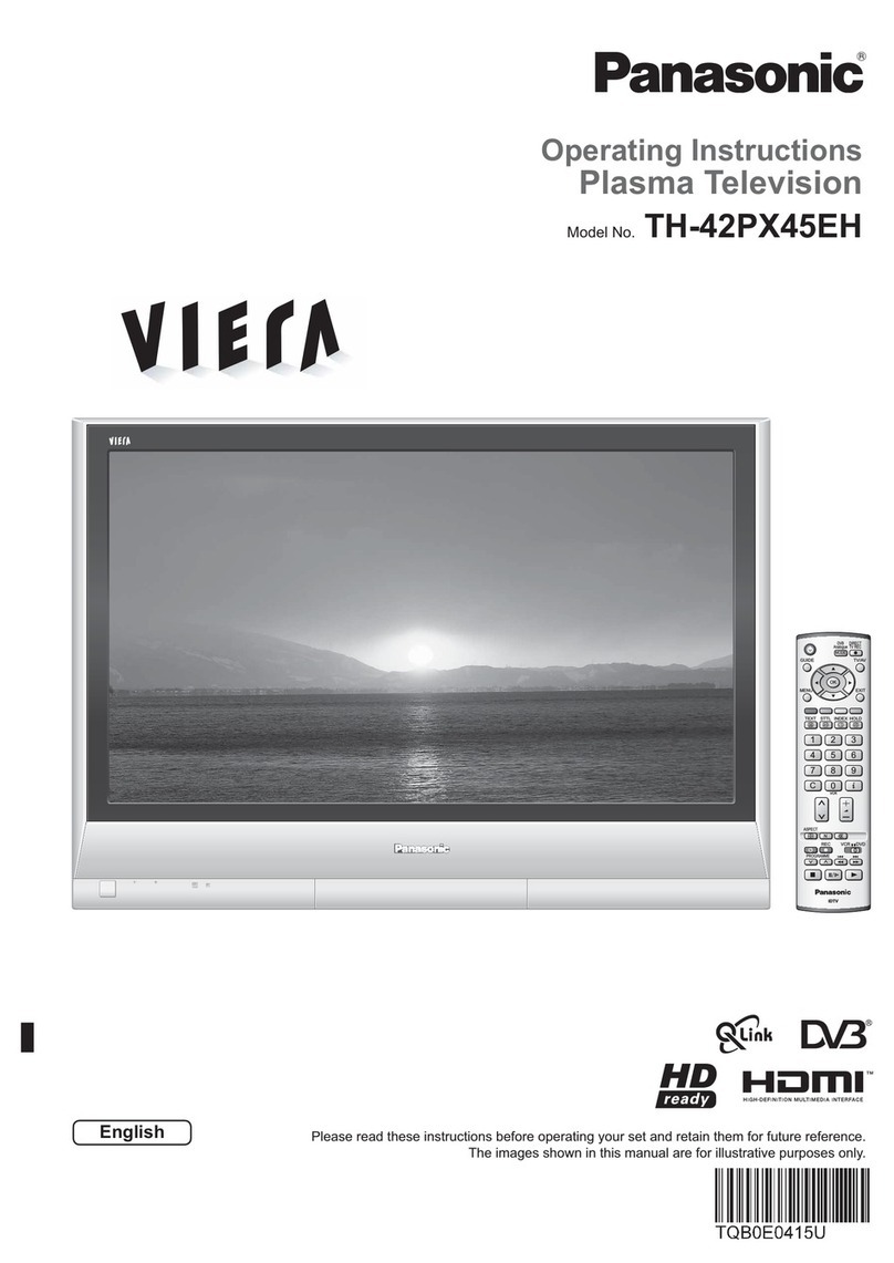 Panasonic Viera TH-42PX45EH User manual