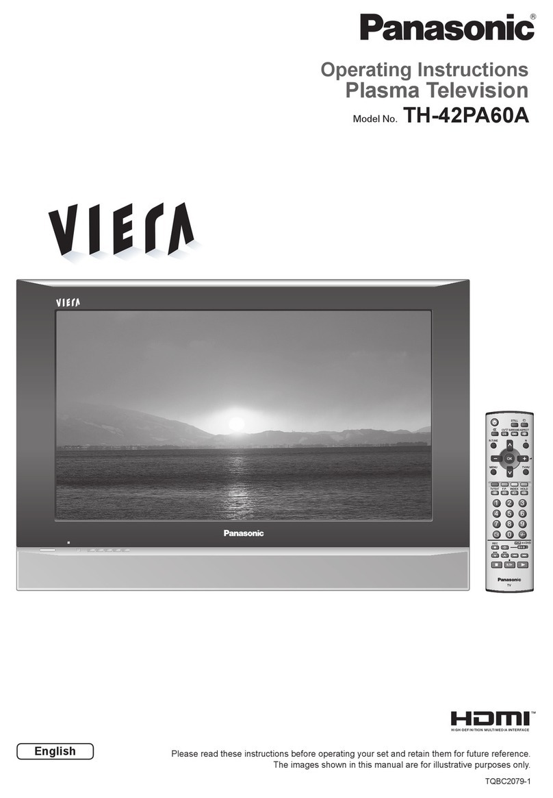 Panasonic Viera TH-42PA60AC User manual