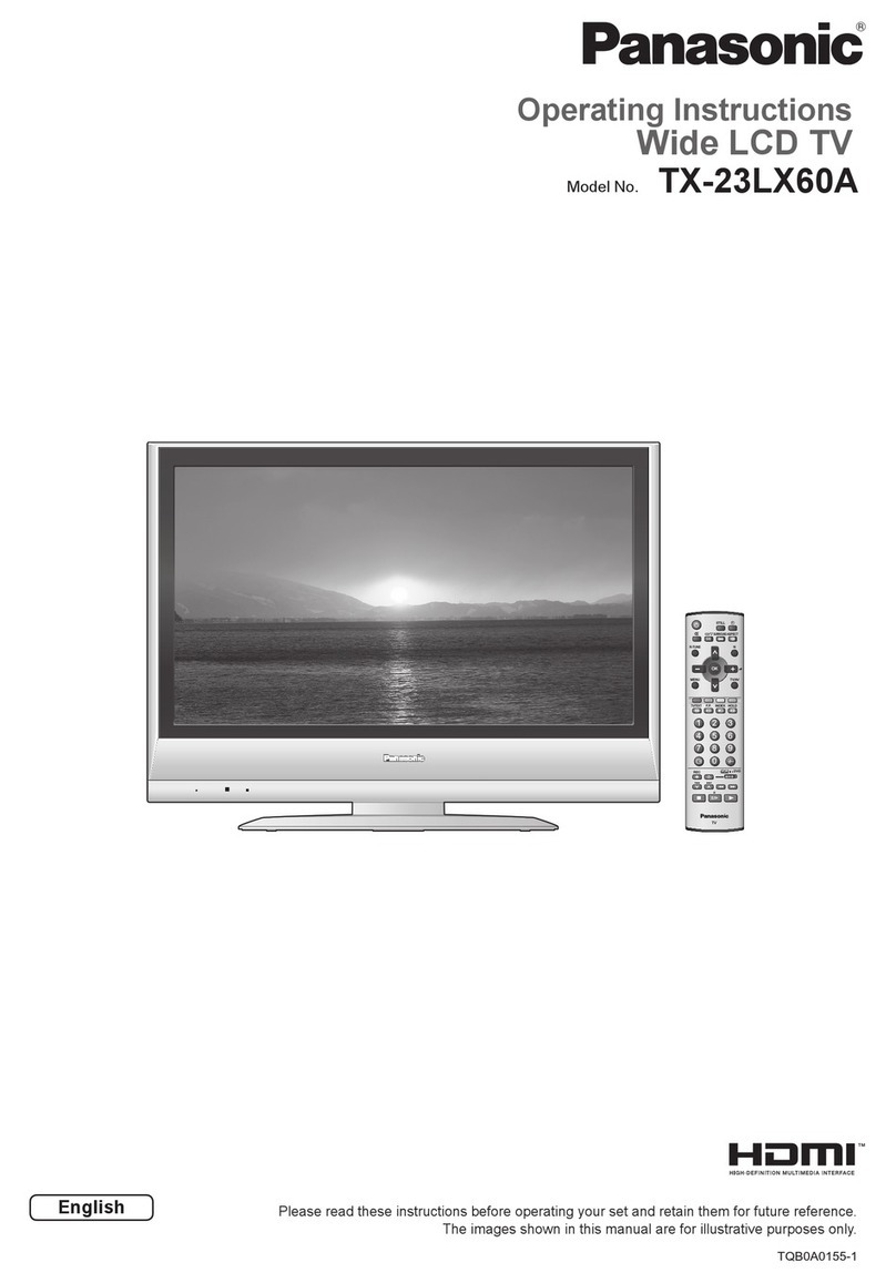 Panasonic TX-23LX60A User manual