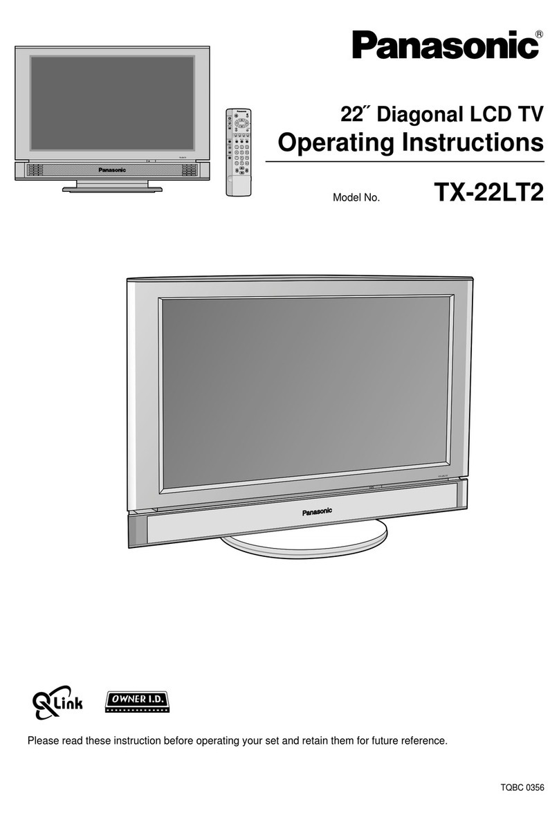 Panasonic TX-22LT2 User manual