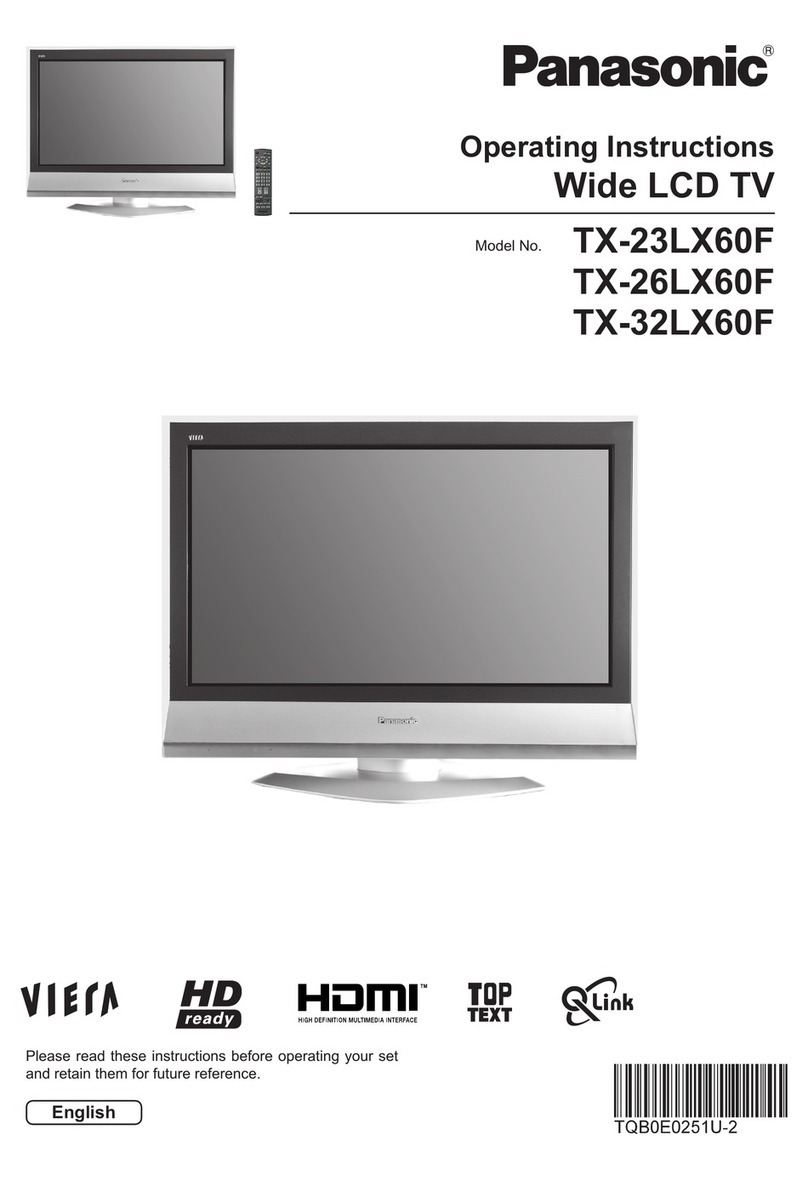 Panasonic Viera TX-23LX60F User manual