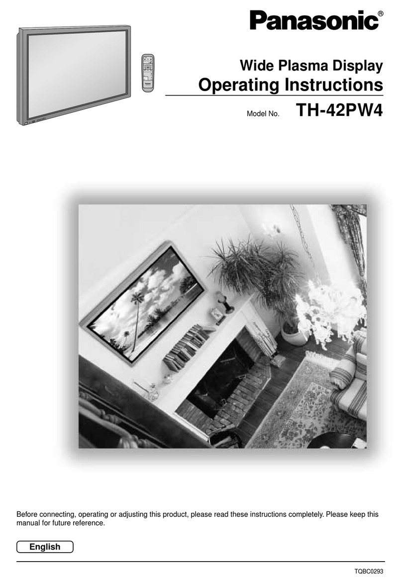 Panasonic TQBC0293 User manual Panasonic TQBC0293 User manual