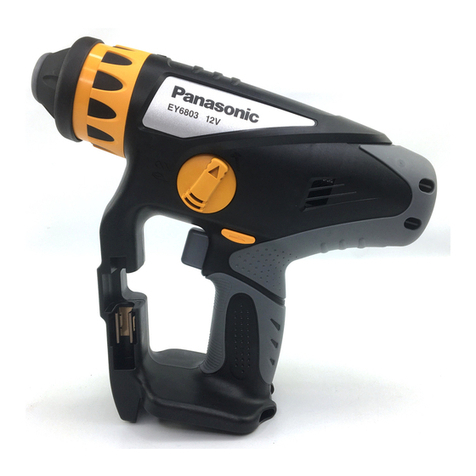 Panasonic EY6803 - HAMMER DRILL DRIVER 12V User manual Panasonic EY6803 - HAMMER DRILL DRIVER 12V User manual