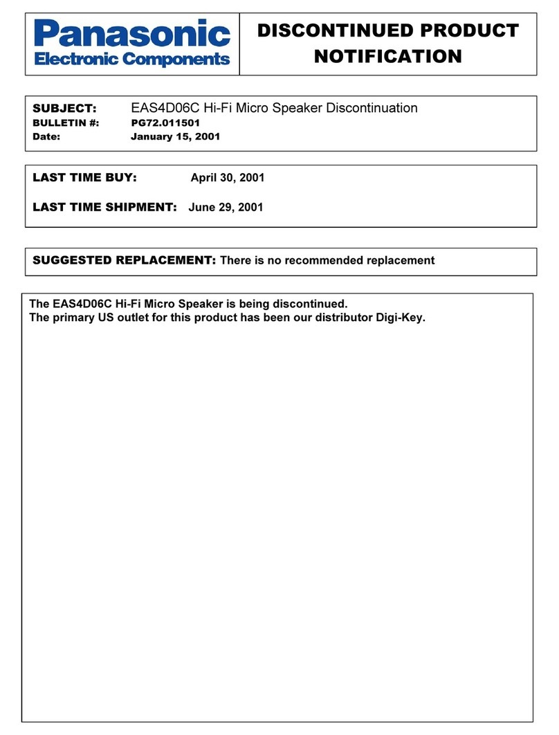 Panasonic EAS4D06C datasheet