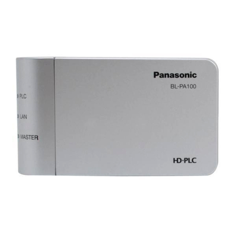 Panasonic BL-PA100KTCE Quick start guide