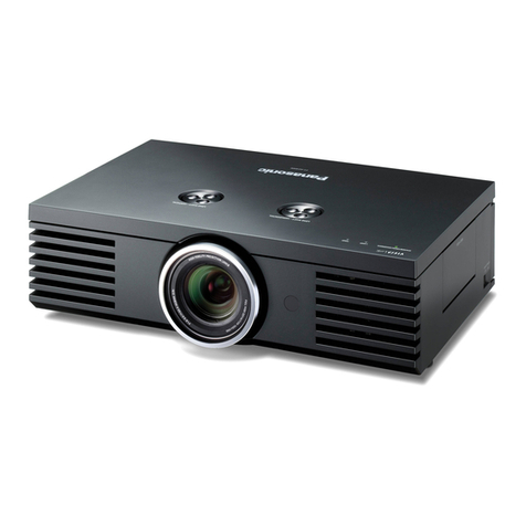 Panasonic PT-AE4000U operating instructions