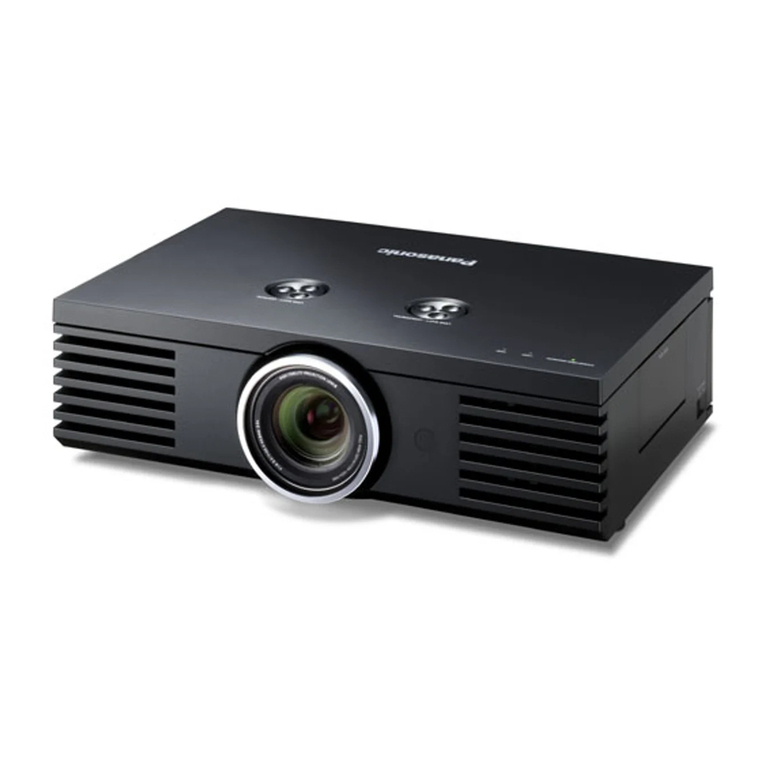 Panasonic PT-AE3000E User manual