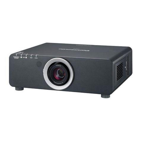 Panasonic DLP PT-D6000 User manual