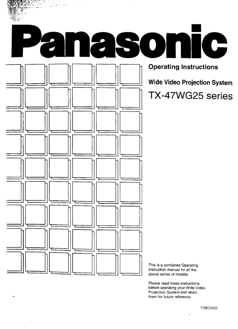 Panasonic TX-47WG25 Series operating instructions
