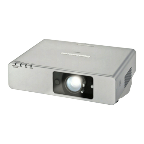 Panasonic PTFW100NTU - LCD PROJEC. WIRELESS User manual