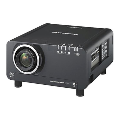 Panasonic PT-DW100U - WXGA DLP Projector operating instructions