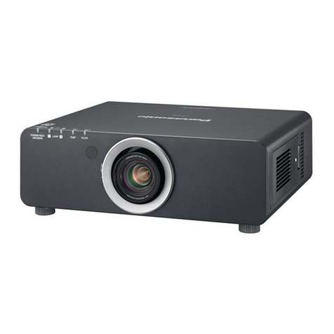 Panasonic PT-D5000U User manual