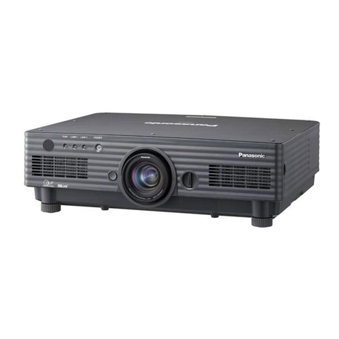 Panasonic PT DW5100UL User manual