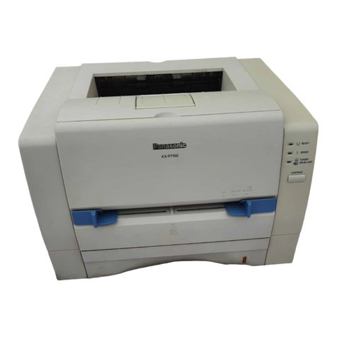 Panasonic KX-P7100 User manual
