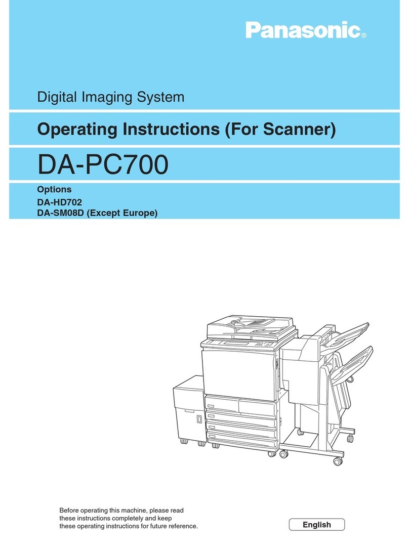 Panasonic DA-PC700 User manual