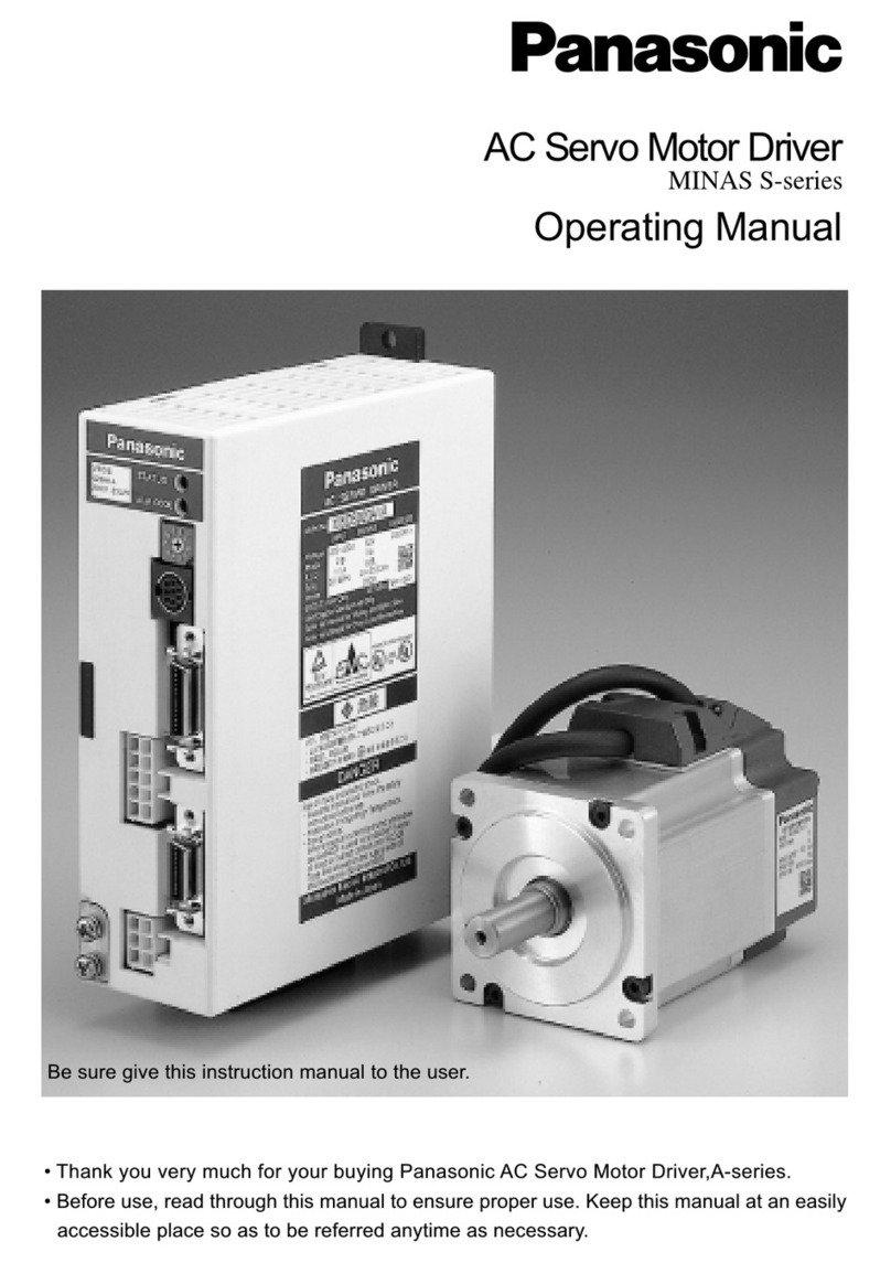 Panasonic MDDDT5540 User manual