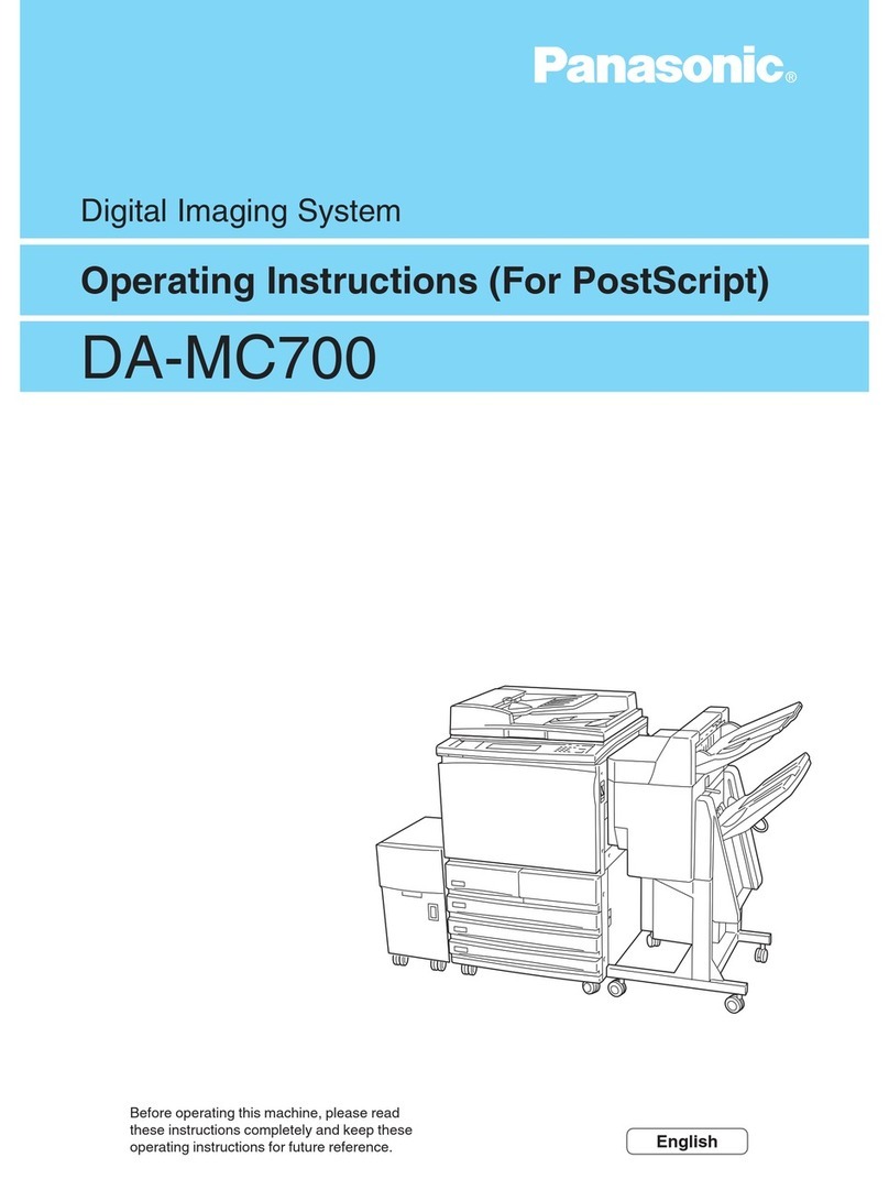 Panasonic DA-MC700 User manual