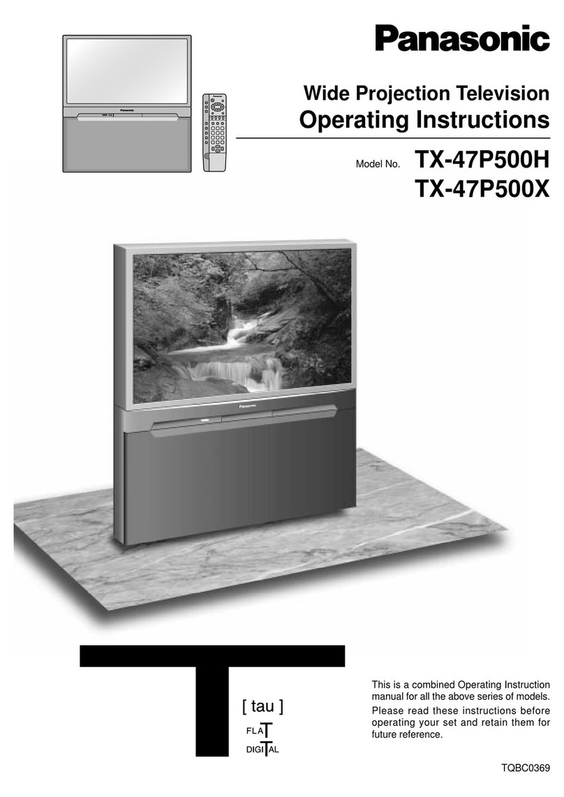 Panasonic TX-47P500H operating instructions