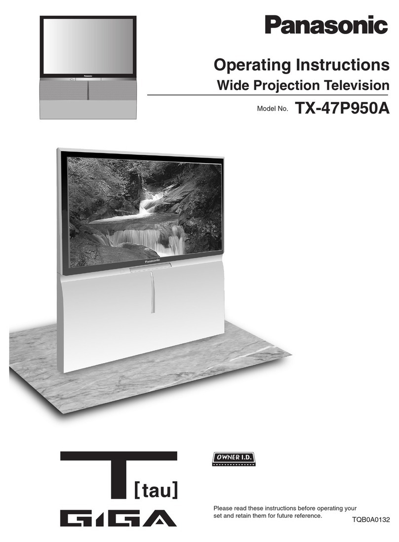 Panasonic TX-47P950A User manual