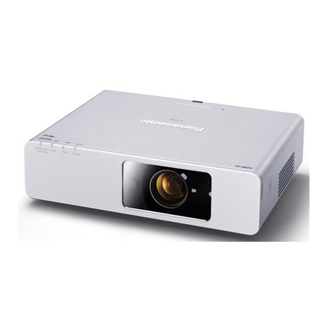 Panasonic PT-LW80NT User manual