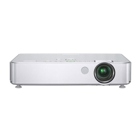 Panasonic PT-LB51SU User manual