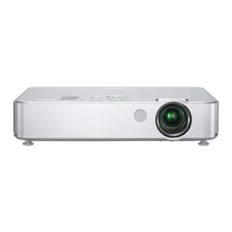 Panasonic PT-LB51E User manual