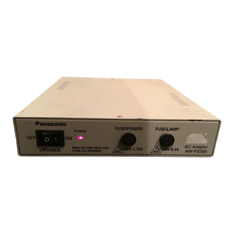 Panasonic AW-PS300 operating instructions