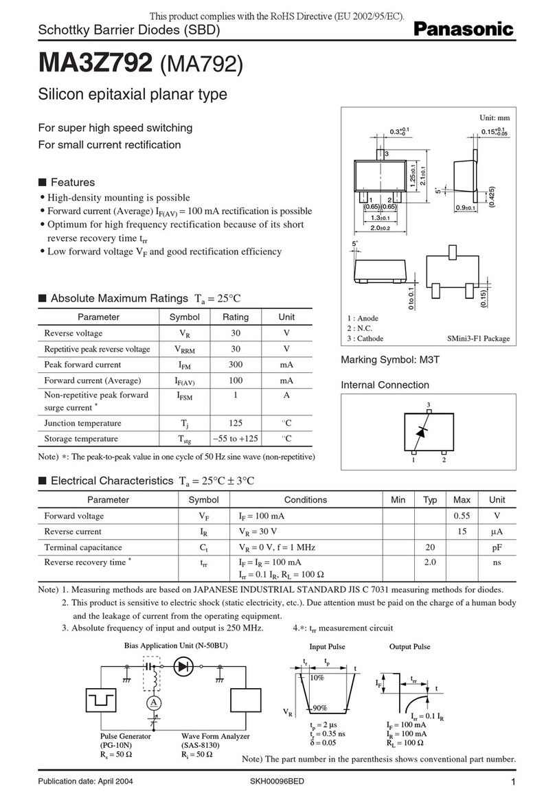 Panasonic MA3Z792 (MA792) User manual Panasonic MA3Z792 (MA792) User manual