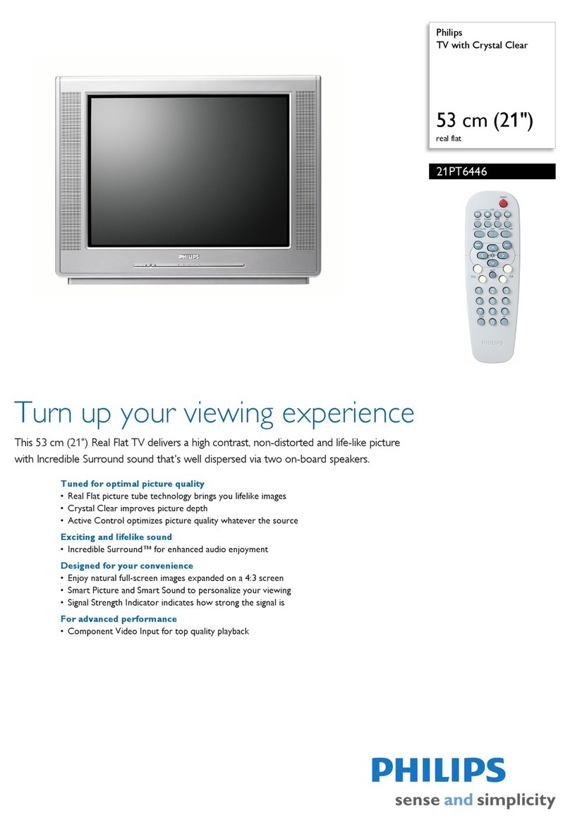 Philips 21PT6446 User manual