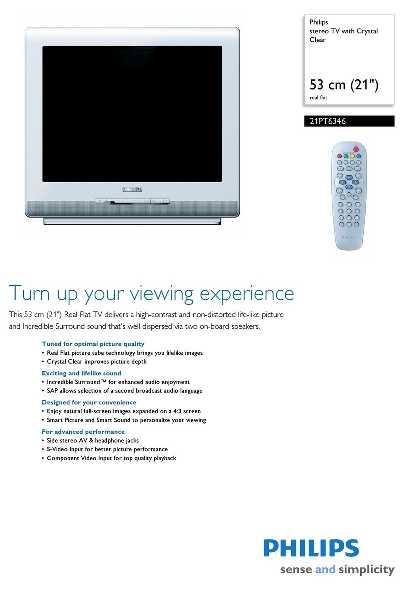 Philips 21PT6346 User manual