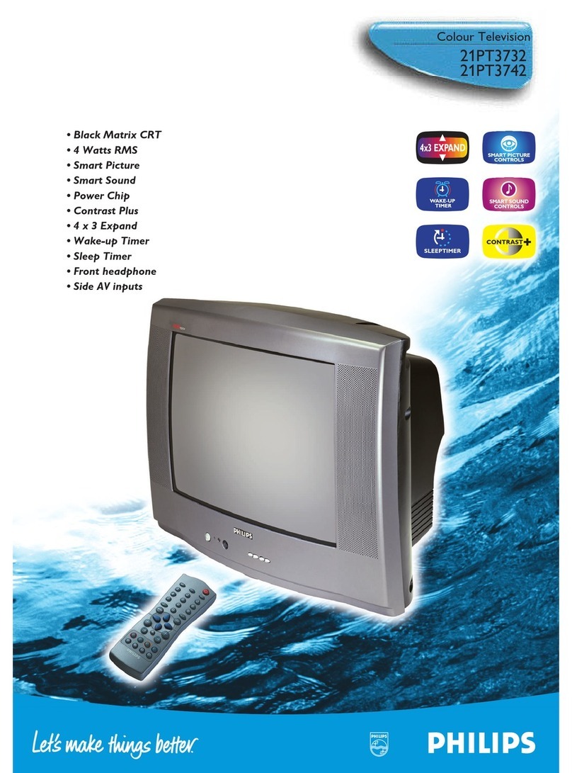 Philips 21PT3732 User manual