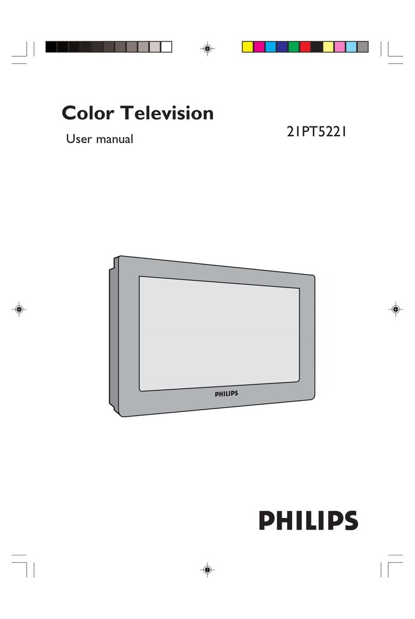 Philips 21PT5221 user manual