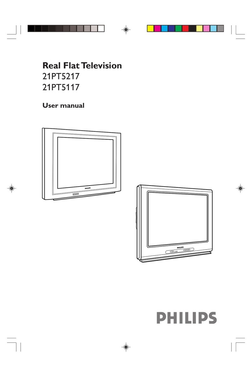 Philips 21PT5217 user manual