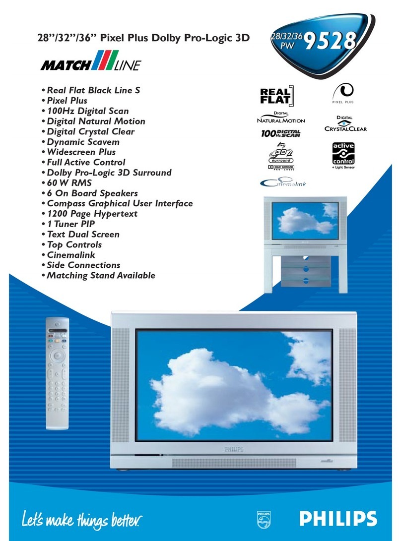 Philips 28PW9528 User manual