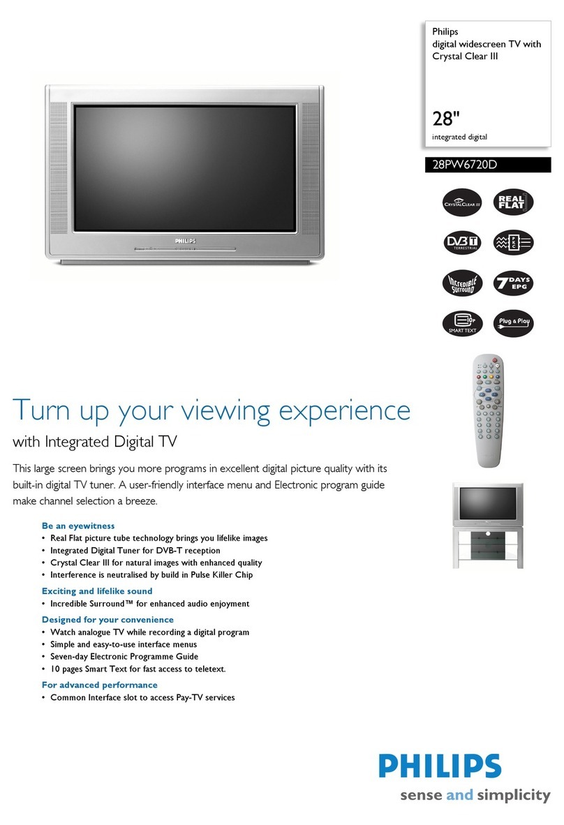 Philips 28PW6720D specification