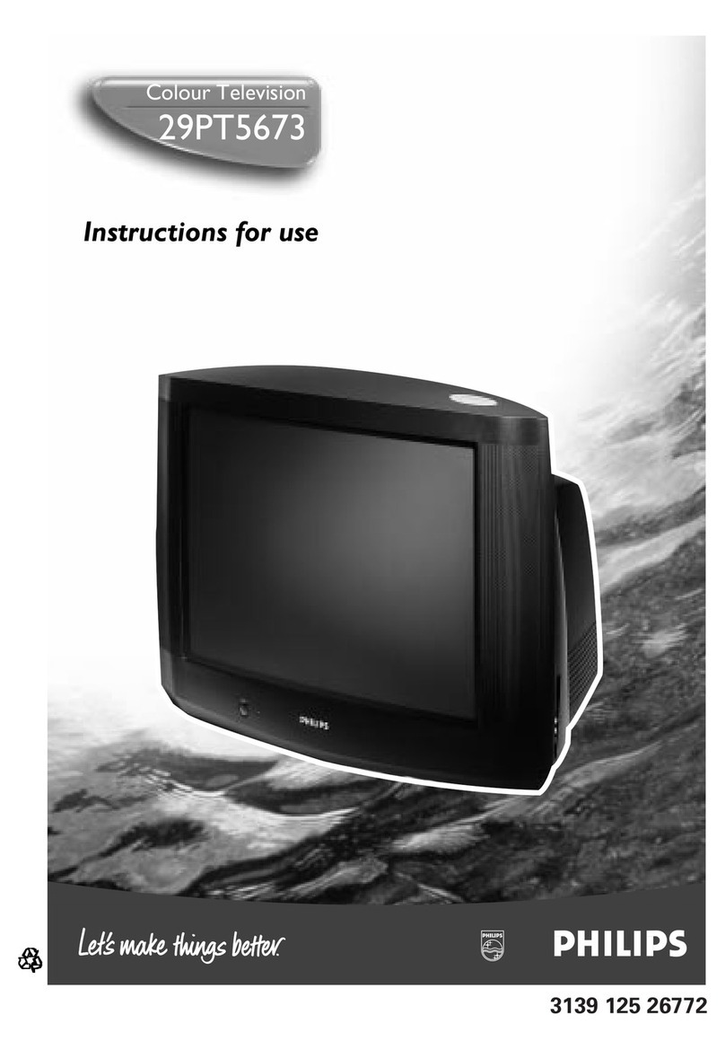 Philips 29PT5673 User manual