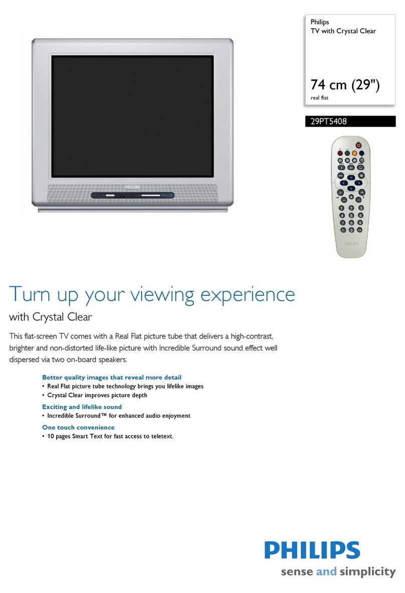 Philips 29PT5408 Specifications