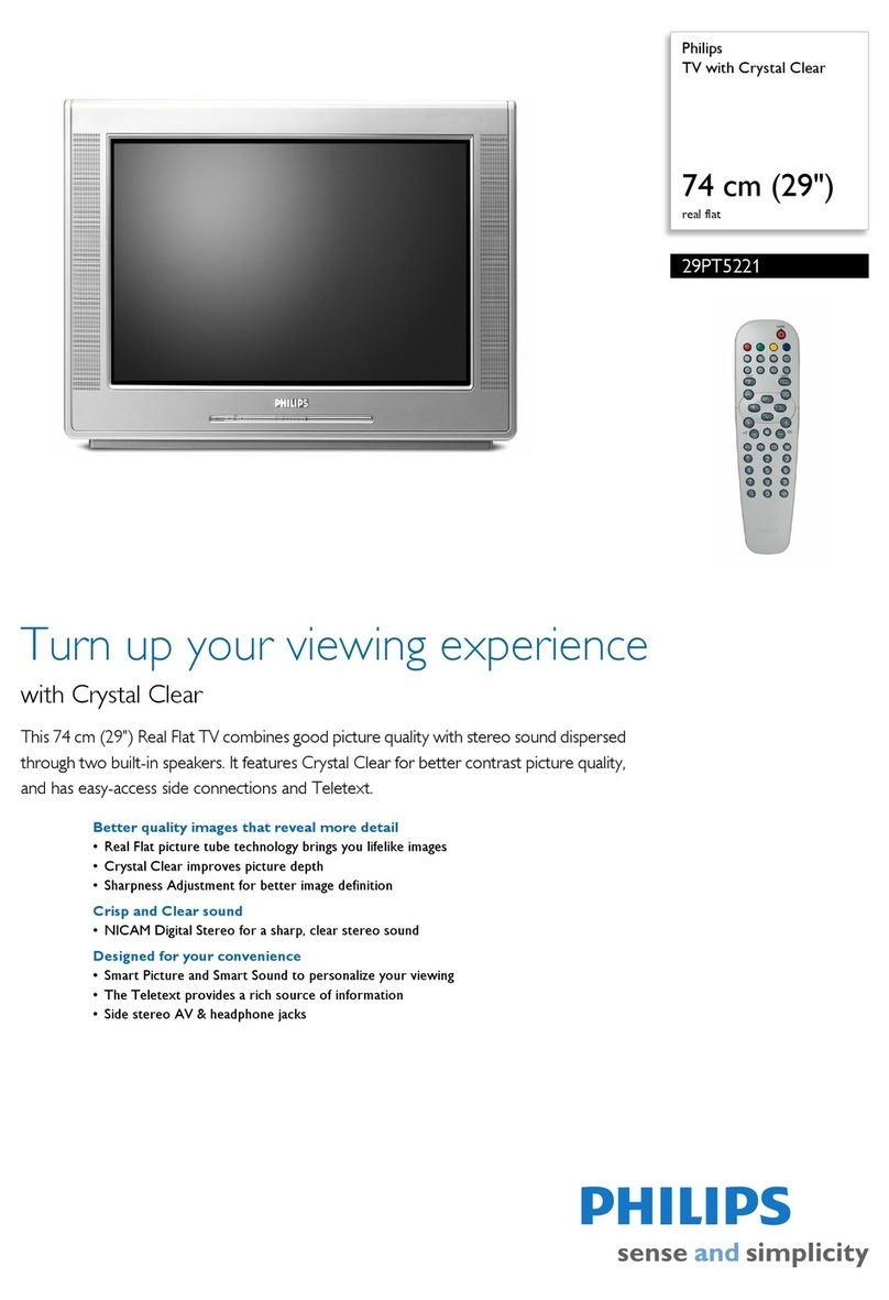 Philips 29PT5221 Specifications