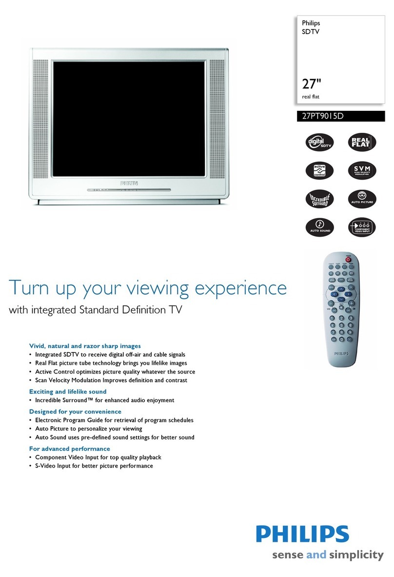 Philips 27PT9015D/37 User manual