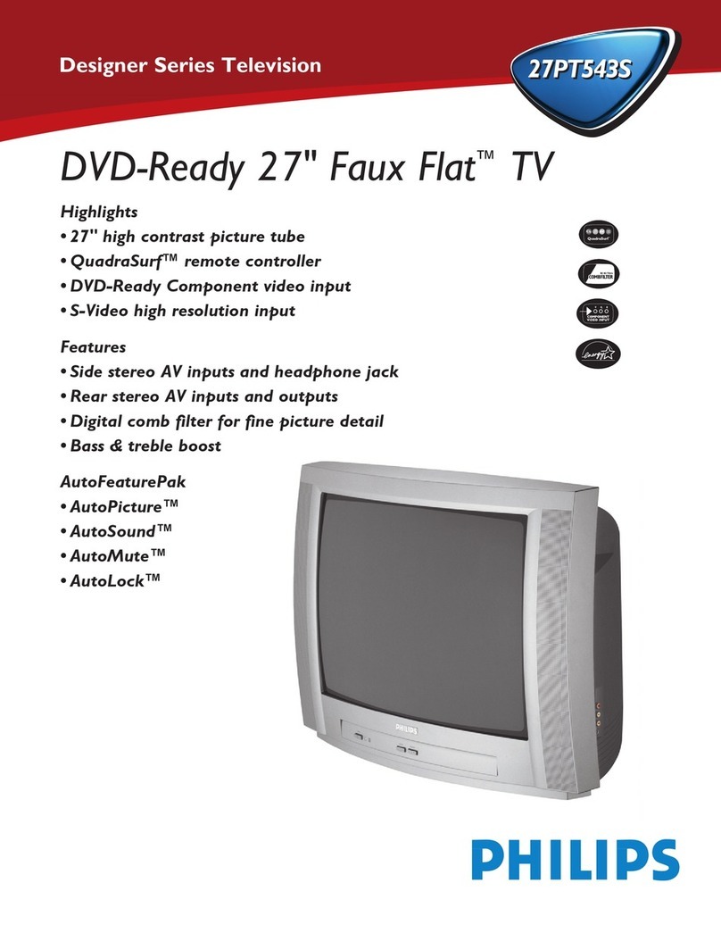 Philips 27PT543S User manual