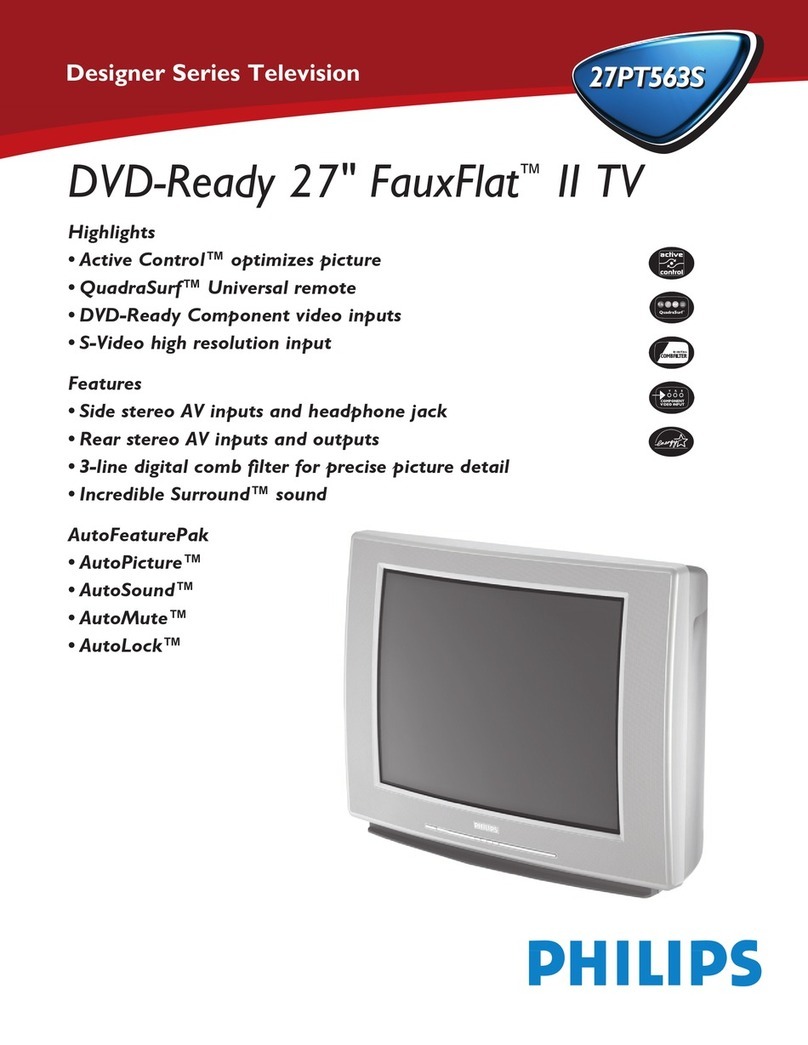 Philips 27PT563S User manual