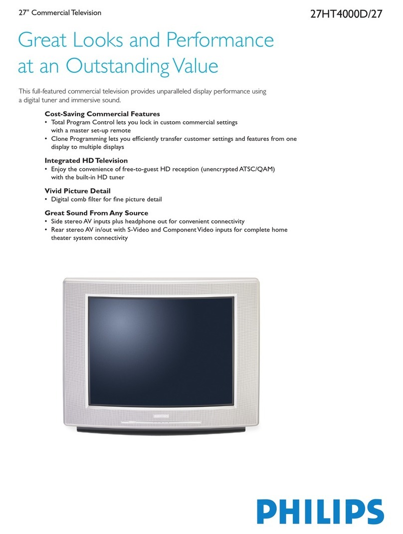 Philips 27HT4000D/27 User manual