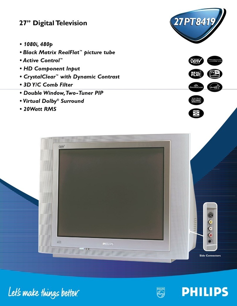 Philips 27PT 8419 User manual Philips 27PT 8419 User manual