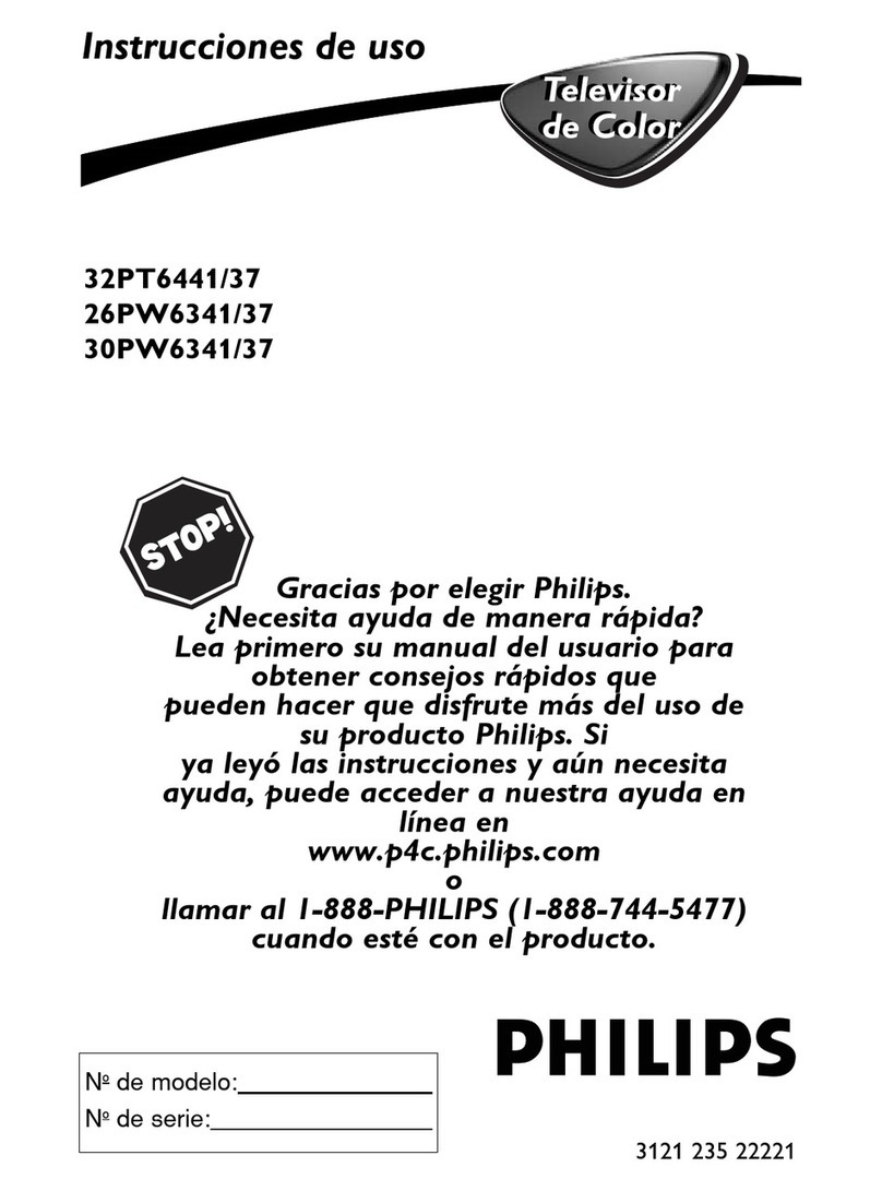 Philips 26PW6341/37 User manual
