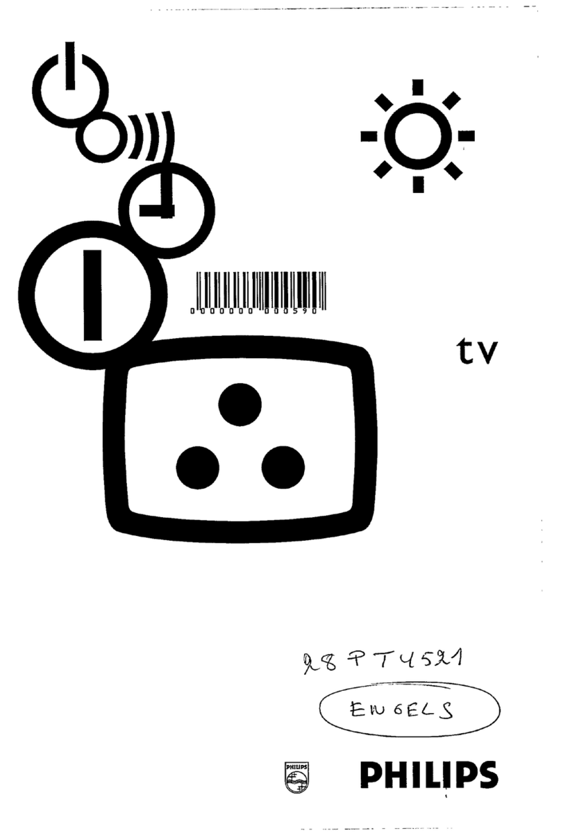 Philips 28PT4521/19 owner's manual