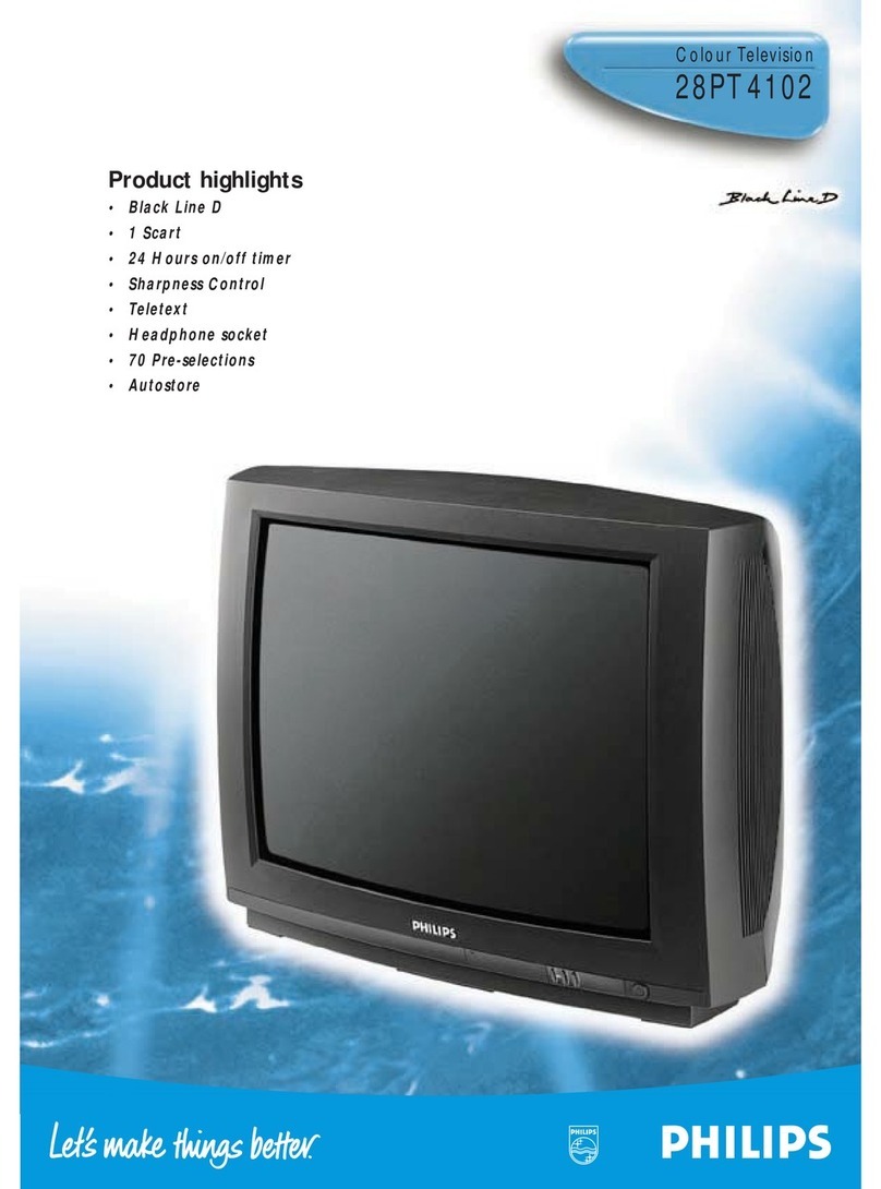 Philips 28PT4102 User manual