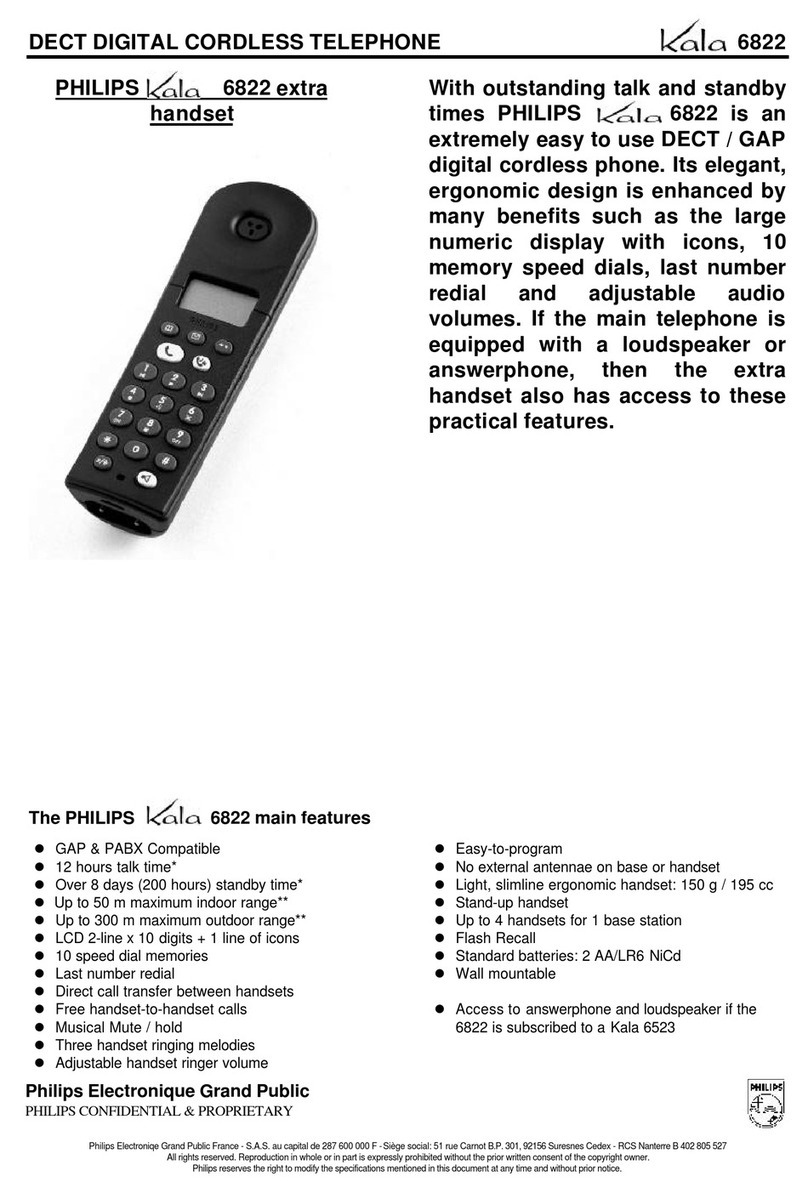 Philips kala 6822 User manual