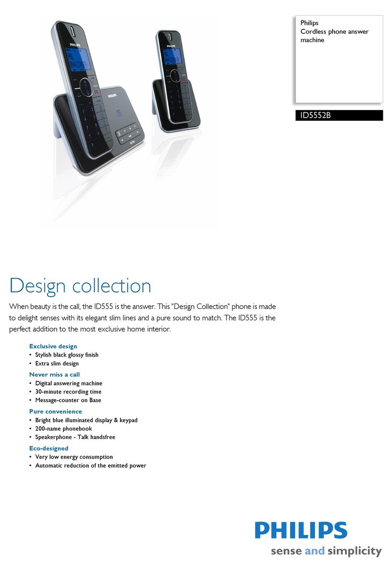 Philips ID5552B User manual