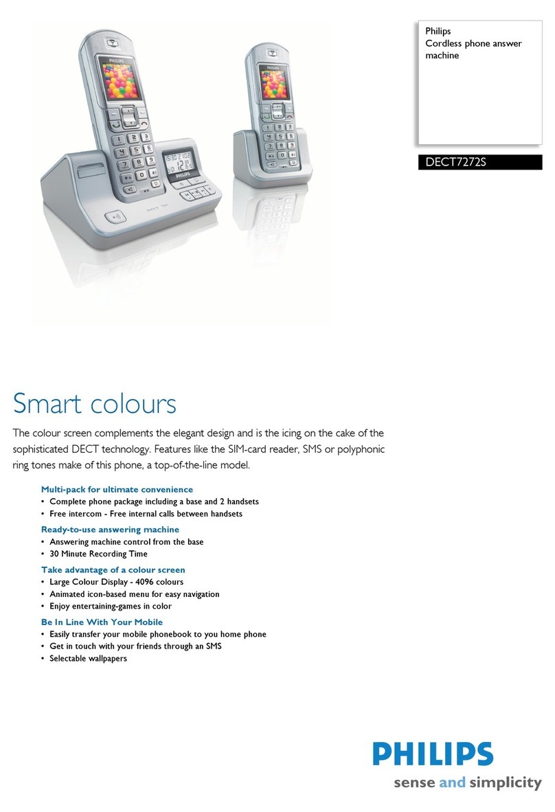 Philips DECT7272S User manual